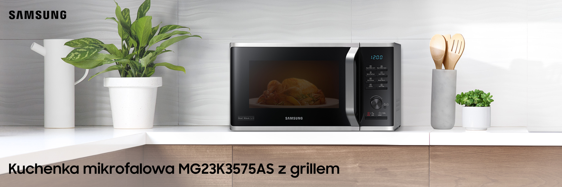 Samsung Mikrofala Mg23k3575as Kv 1920