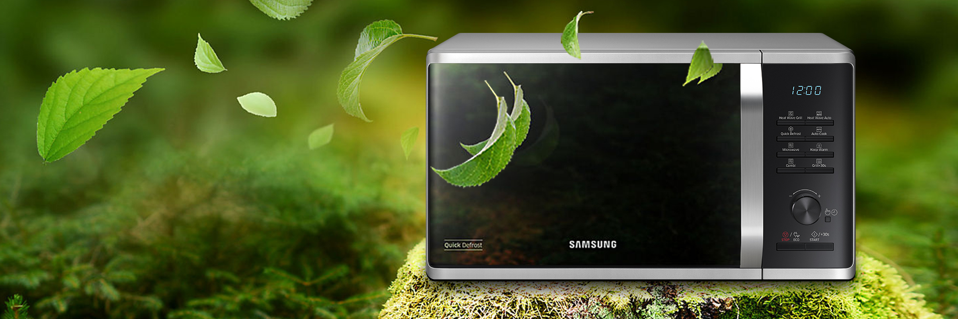 Samsung Mikrofalowka  Mg23k3575as Bezpieczna I Energooszcz