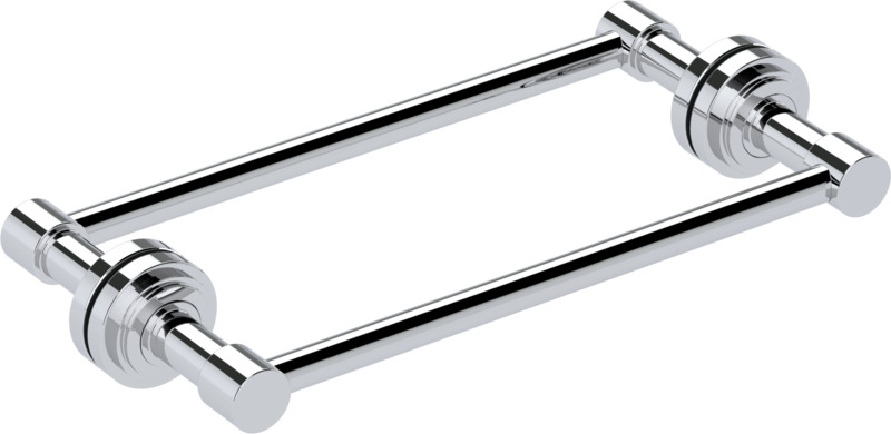 Back to back shower door rail, 300mm | Samuel Heath