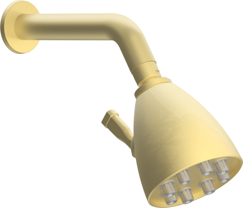 Adjustable Easy Clean Shower Head 8" Samuel Heath