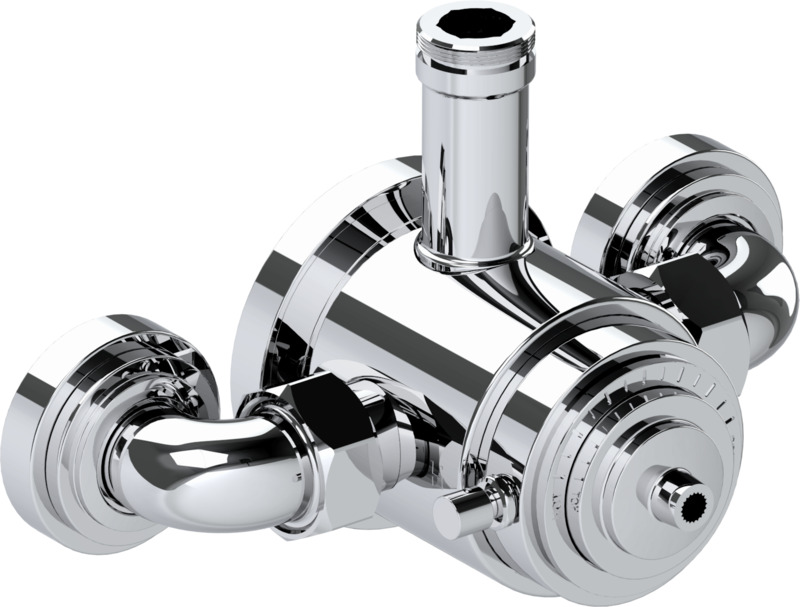 Exposed thermostatic shower valve Samuel Heath