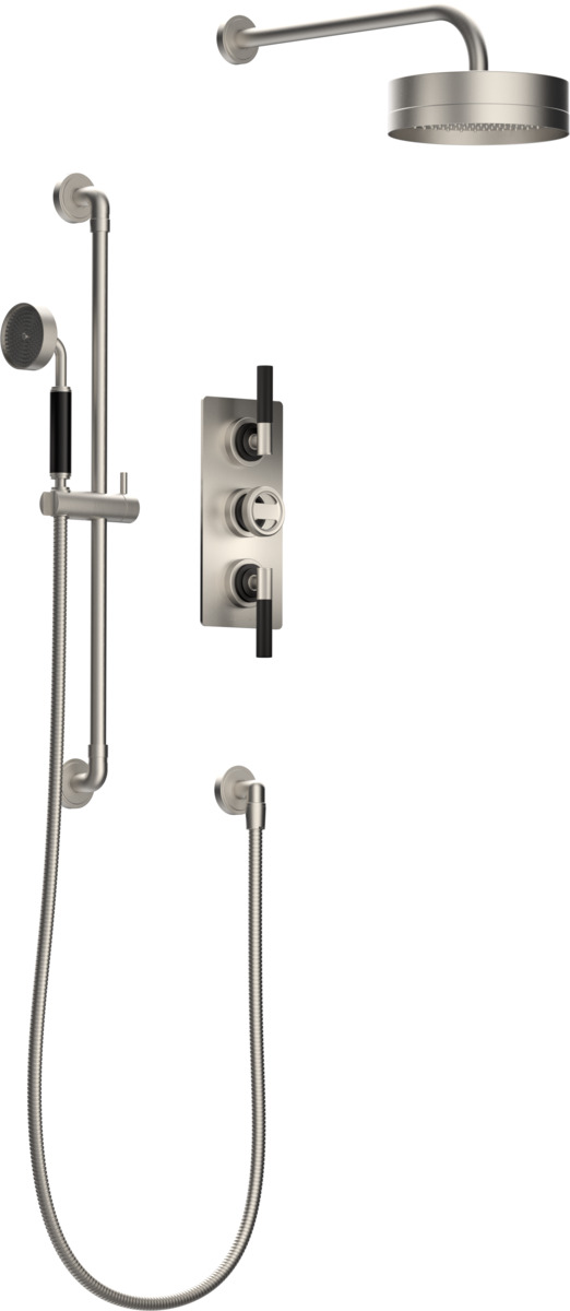 1/2" Concealed thermostatic shower 2 volume controls Samuel Heath