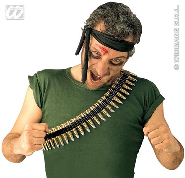 bullet belt fancy dress