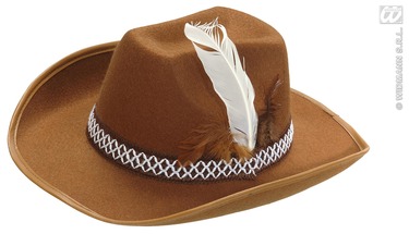 brown cowboy hat child