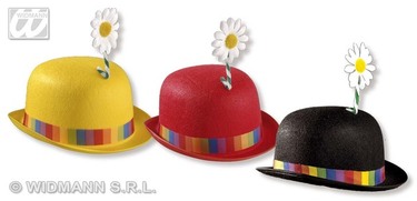 clown bowler hat
