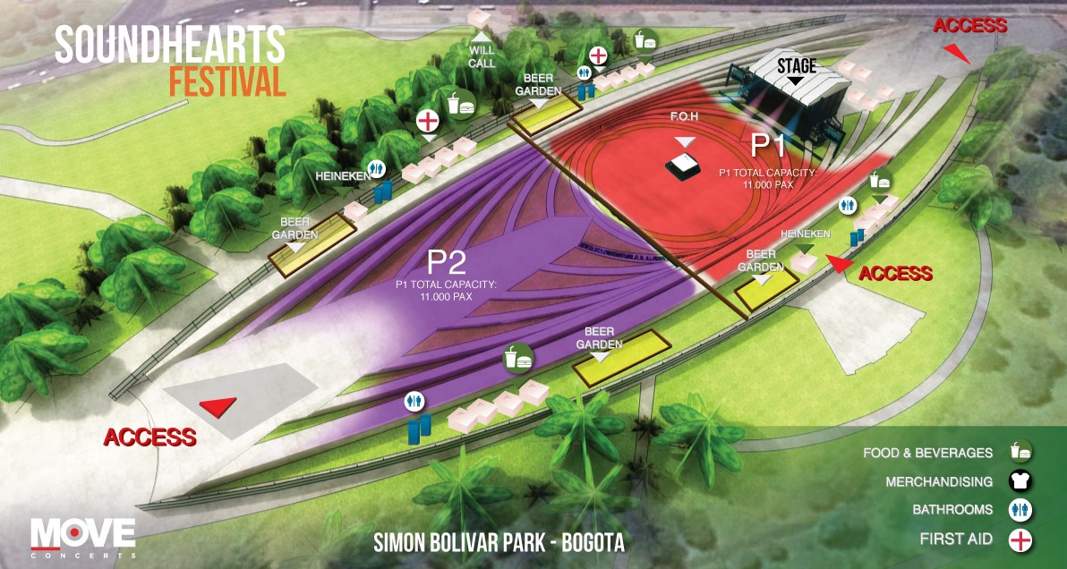 venue map