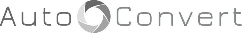 AutoConvert Grey Logo White BG