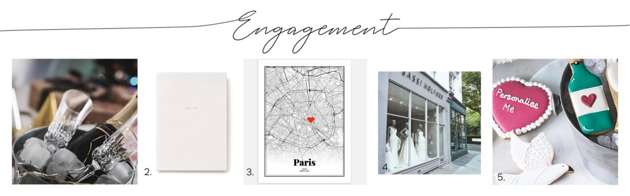 Thoughtful and unique engagement gifts
