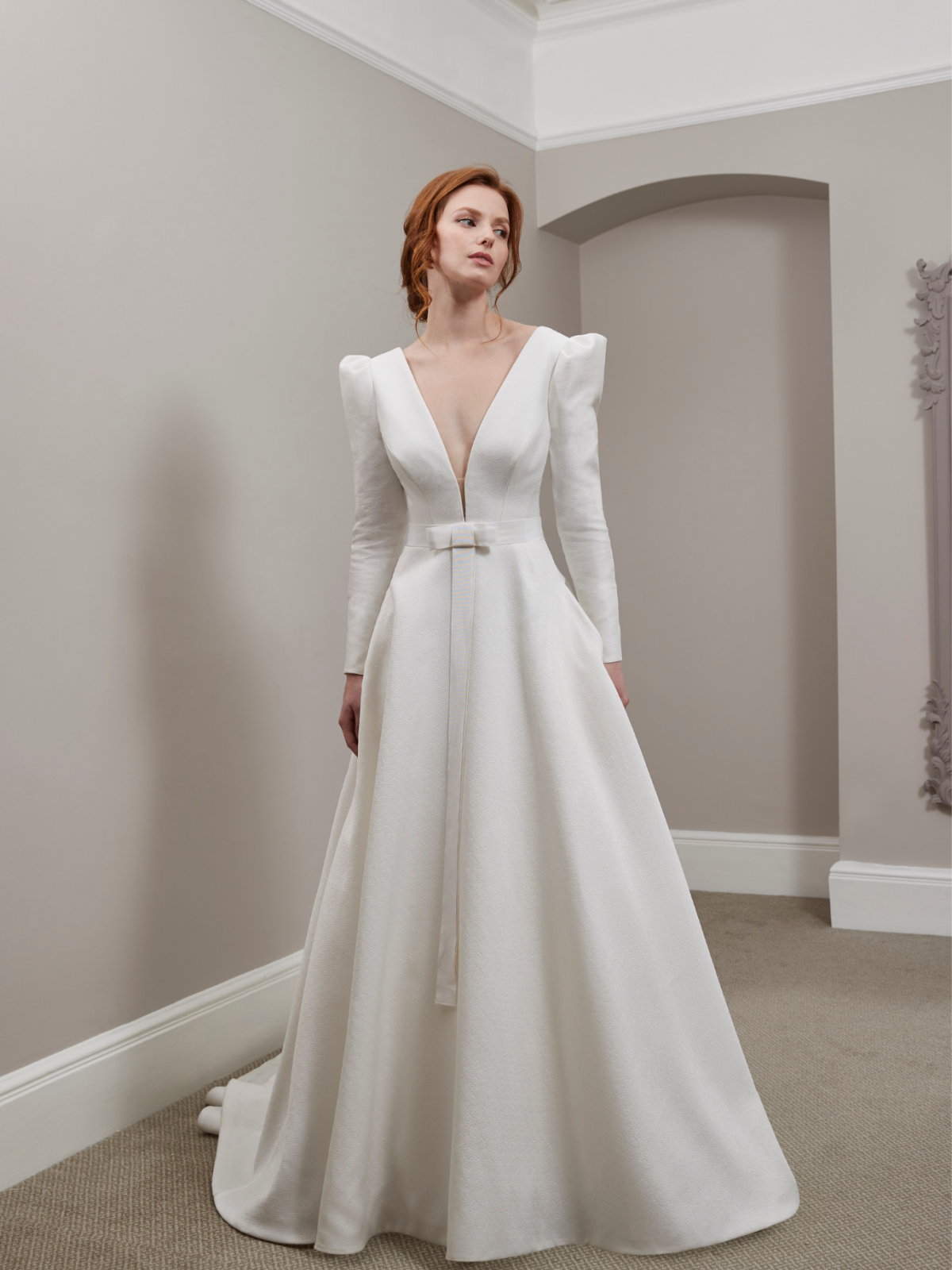 Sassi Holford Tamsin Long Sleeve Wedding Dress