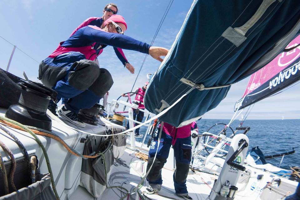 day 2: 67exclusion zone – south or north? gybing everyone!