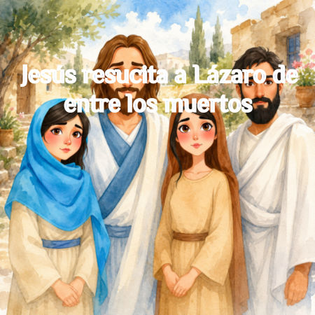 Jesús resucita a Lázaro de entre los muertos