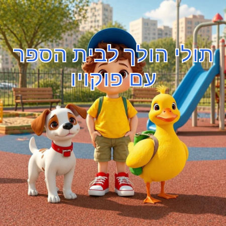 תולי הולך לבית הספר עם פוקויו
