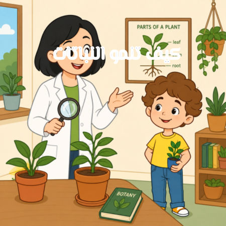 كيف تنمو النباتات