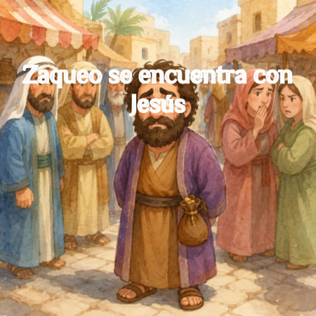 Zaqueo se encuentra con Jesús