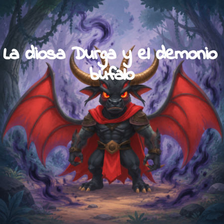 La diosa Durga y el demonio búfalo