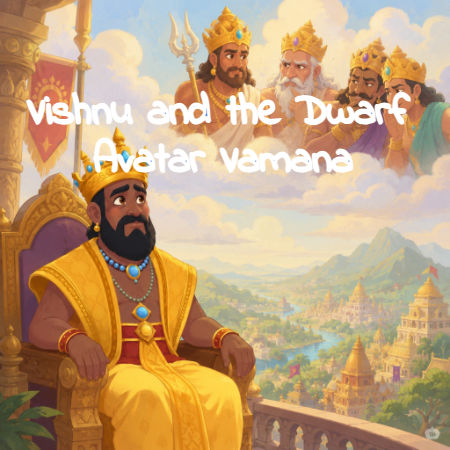 Vishnu and the Dwarf Avatar Vamana