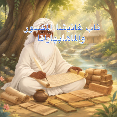 ناب غانيشا المكسور والماهابهاراتا