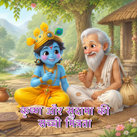 कृष्ण और सुदामा की सच्ची मित्रता