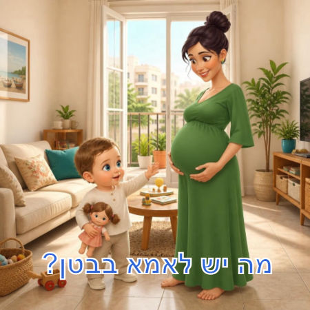 מה יש לאמא בבטן?
