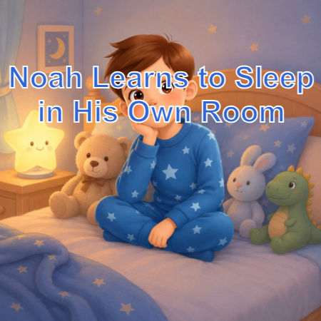 Noah Learns to Sleep in His Own Room