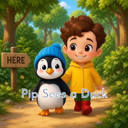 Pip Sees a Duck