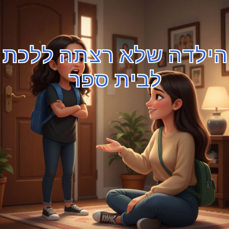 הילדה שלא רצתה ללכת לבית ספר
