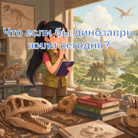 Что если бы динозавры жили сегодня?