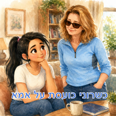 כשרוני כועסת על אמא