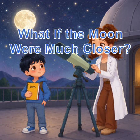 What If the Moon Were Much Closer?