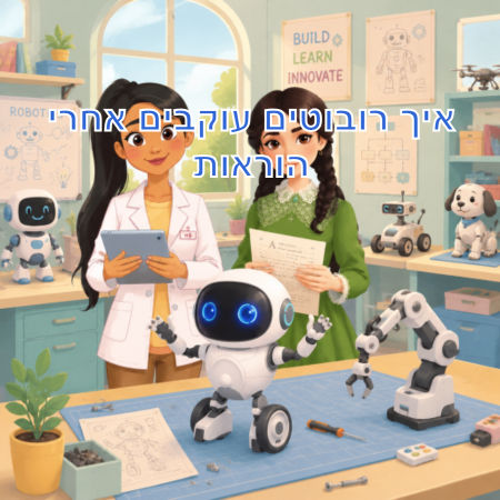 איך רובוטים עוקבים אחרי הוראות