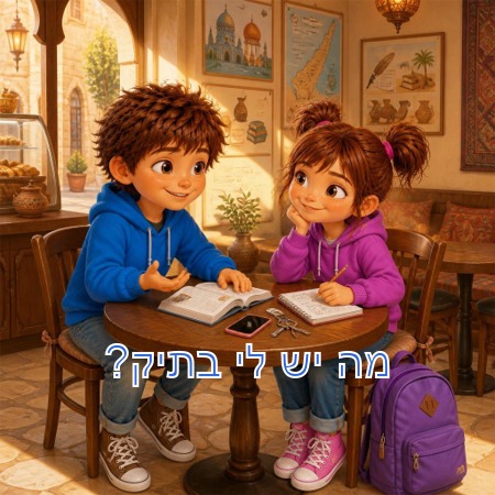 מה יש לי בתיק?