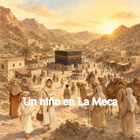 Un niño en La Meca