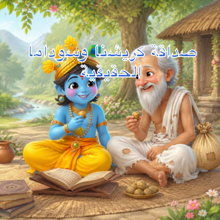 صداقة كريشنا وسوداما الحقيقية