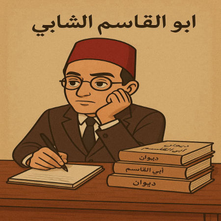 الشاعر والاديب ابو القاسم الشابي