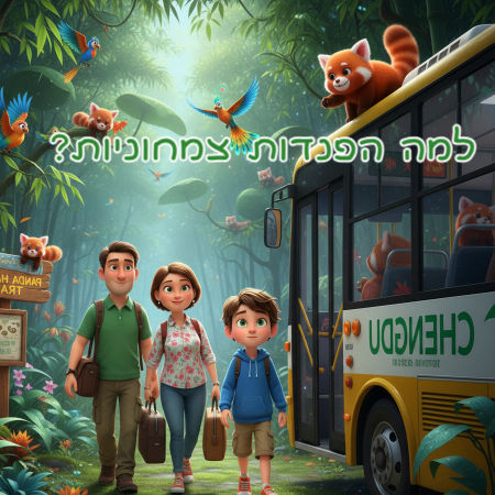 למה הפנדות צמחוניות?