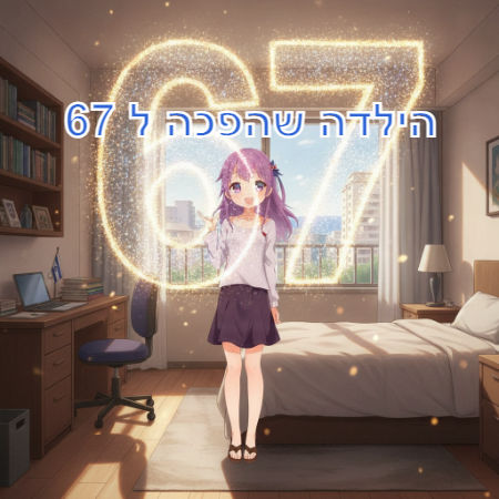 הילדה שהפכה ל 67