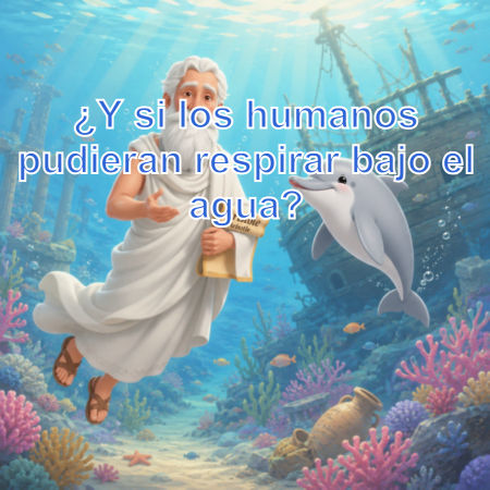 ¿Y si los humanos pudieran respirar bajo el agua?