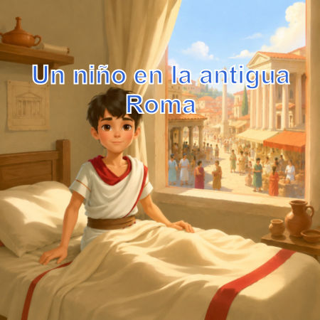 Un niño en la antigua Roma