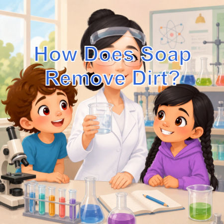 How Does Soap Remove Dirt?