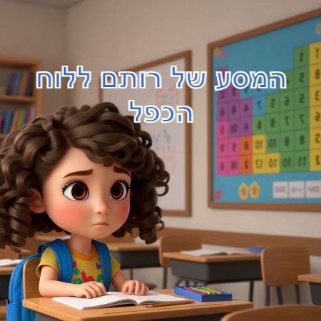 המסע של רותם ללוח הכפל