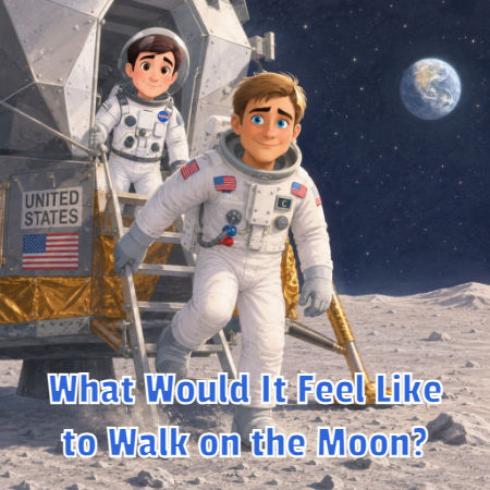 What Would It Feel Like to Walk on the Moon?
