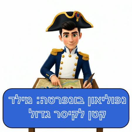 נפוליאון בונפרטה: מילד קטן לקיסר גדול