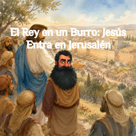 El Rey en un Burro: Jesús Entra en Jerusalén