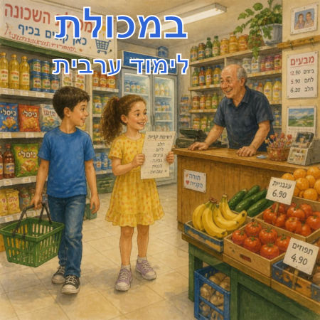 לימוד ערבית - במכולת