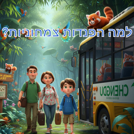 למה הפנדות צמחוניות?