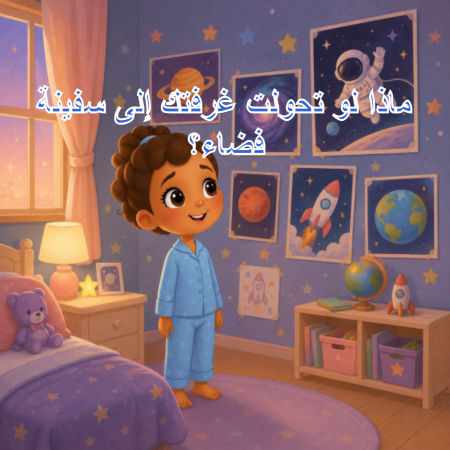 ماذا لو تحولت غرفتك إلى سفينة فضاء؟