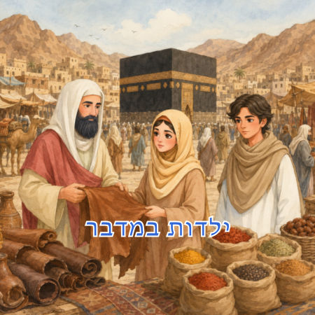 ילדות במדבר