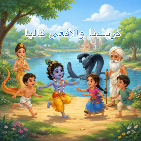كريشنا والأفعى كاليا