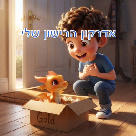 אדרקון הרישון שלי