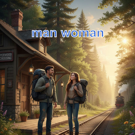 man woman